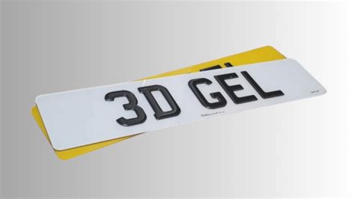 Will 3D number plates pass MOT?