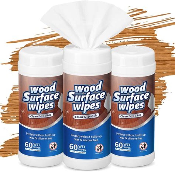 Will alcohol wipes damage wood furniture?