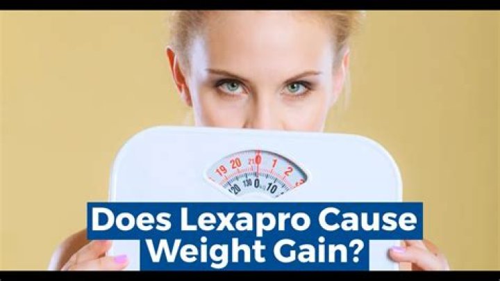 Will I lose the weight I gained from Lexapro?